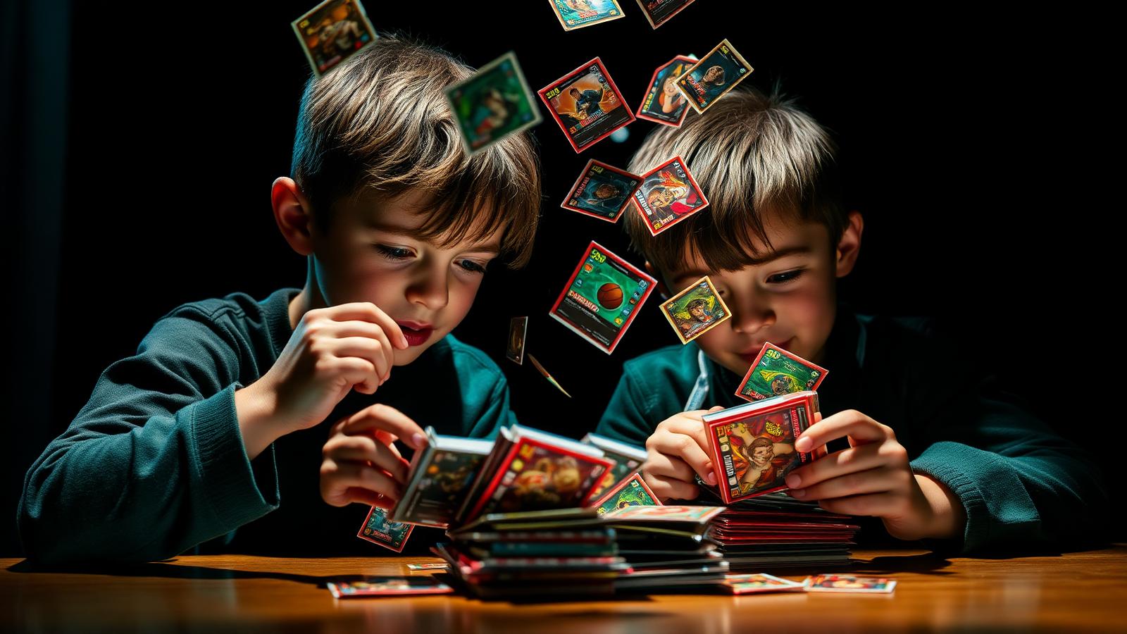 Brothers ripping packs